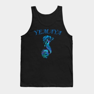 Cute Mermaid Girl Yemaya Orisha Religion Yoruba Tank Top